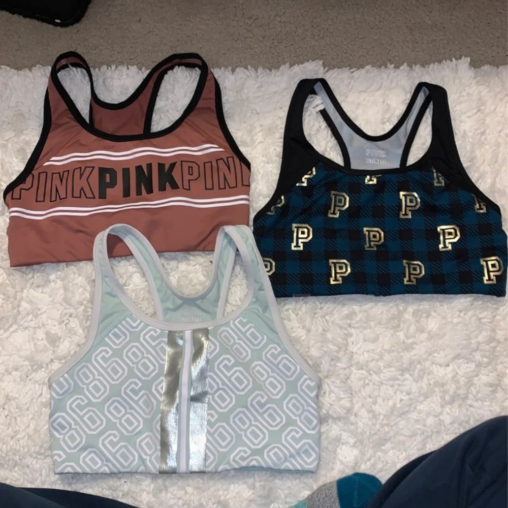 victoria’s secret PINK sports bra bundle
